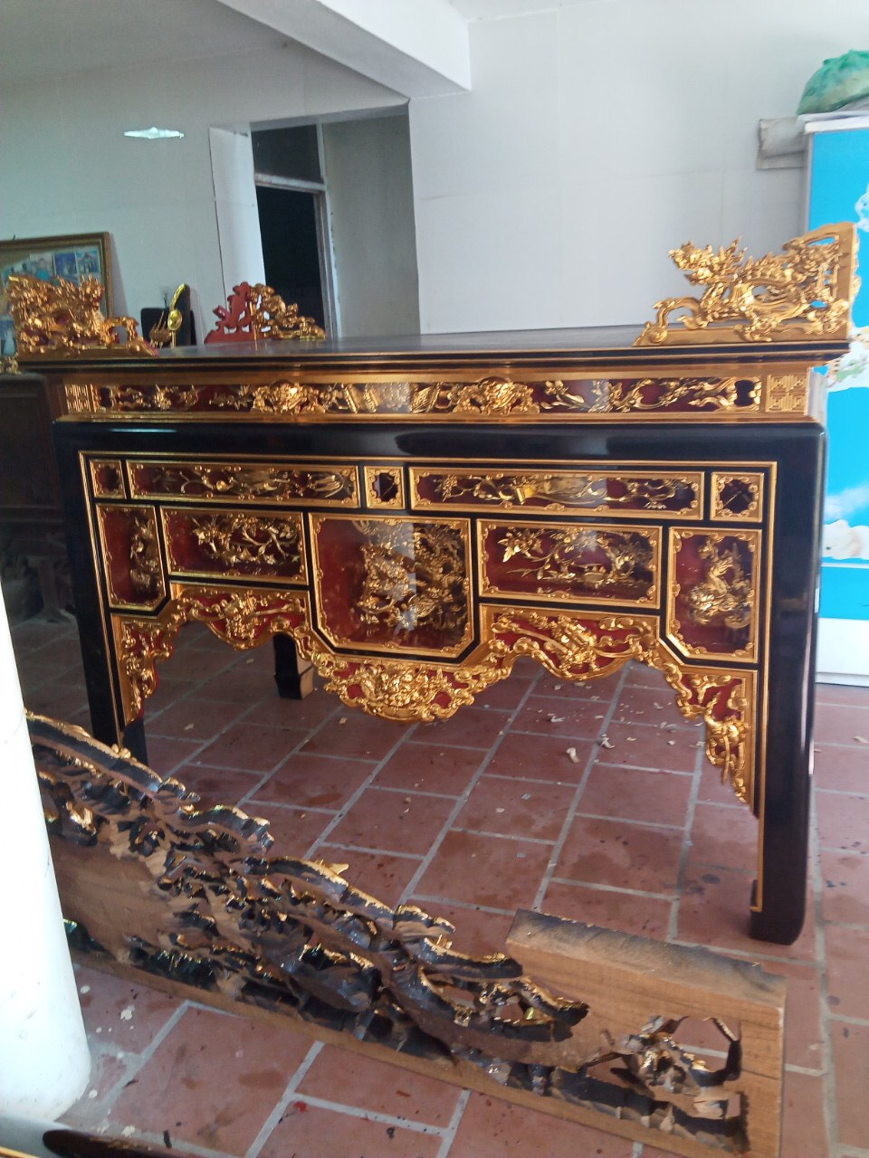 kích thước án gian thờ chuẩn kích thước lỗ pan