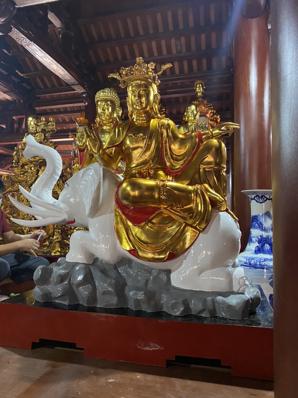 Tượng Văn Thù Phổ Hiền Bồ Tát