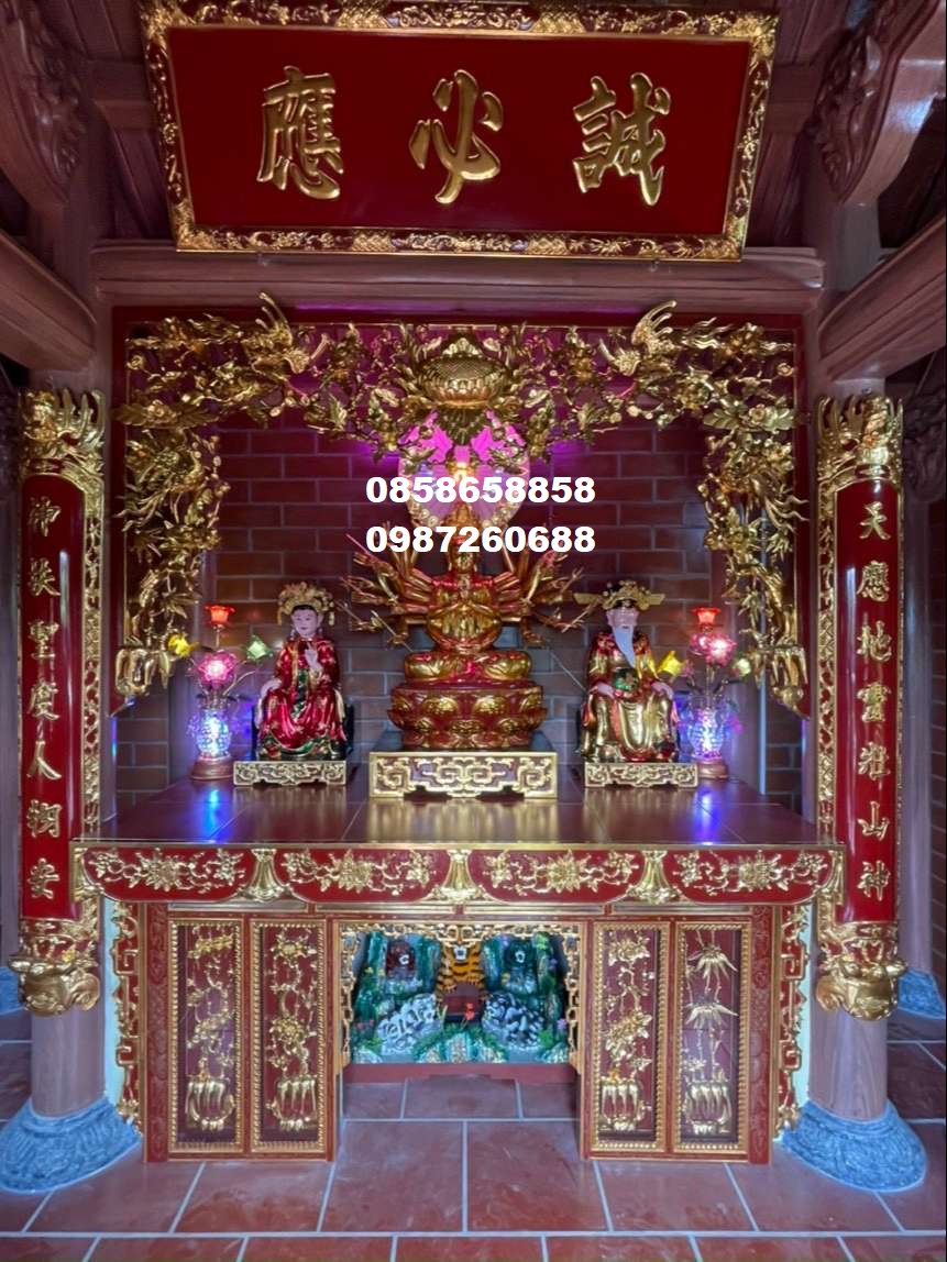 Mẫu bàn thờ gia tiên tại gia