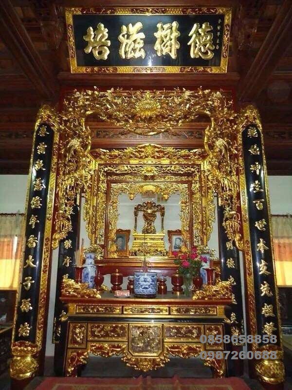 Mẫu cửa võng rồng hoá mai