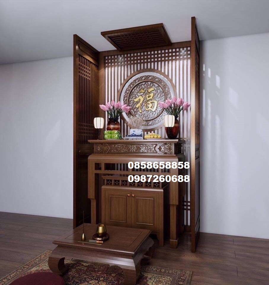 Bố trí bàn thờ gia tiên hợp phong thuỷ