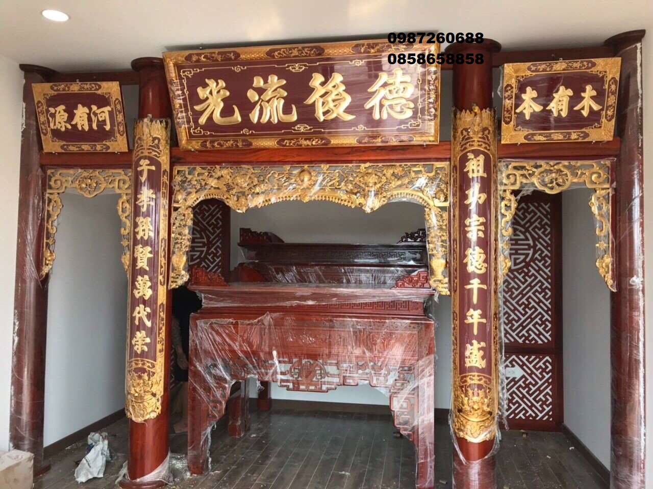 50+ câu Hoành phi treo nhà thờ, đền chùa phổ biến nhất