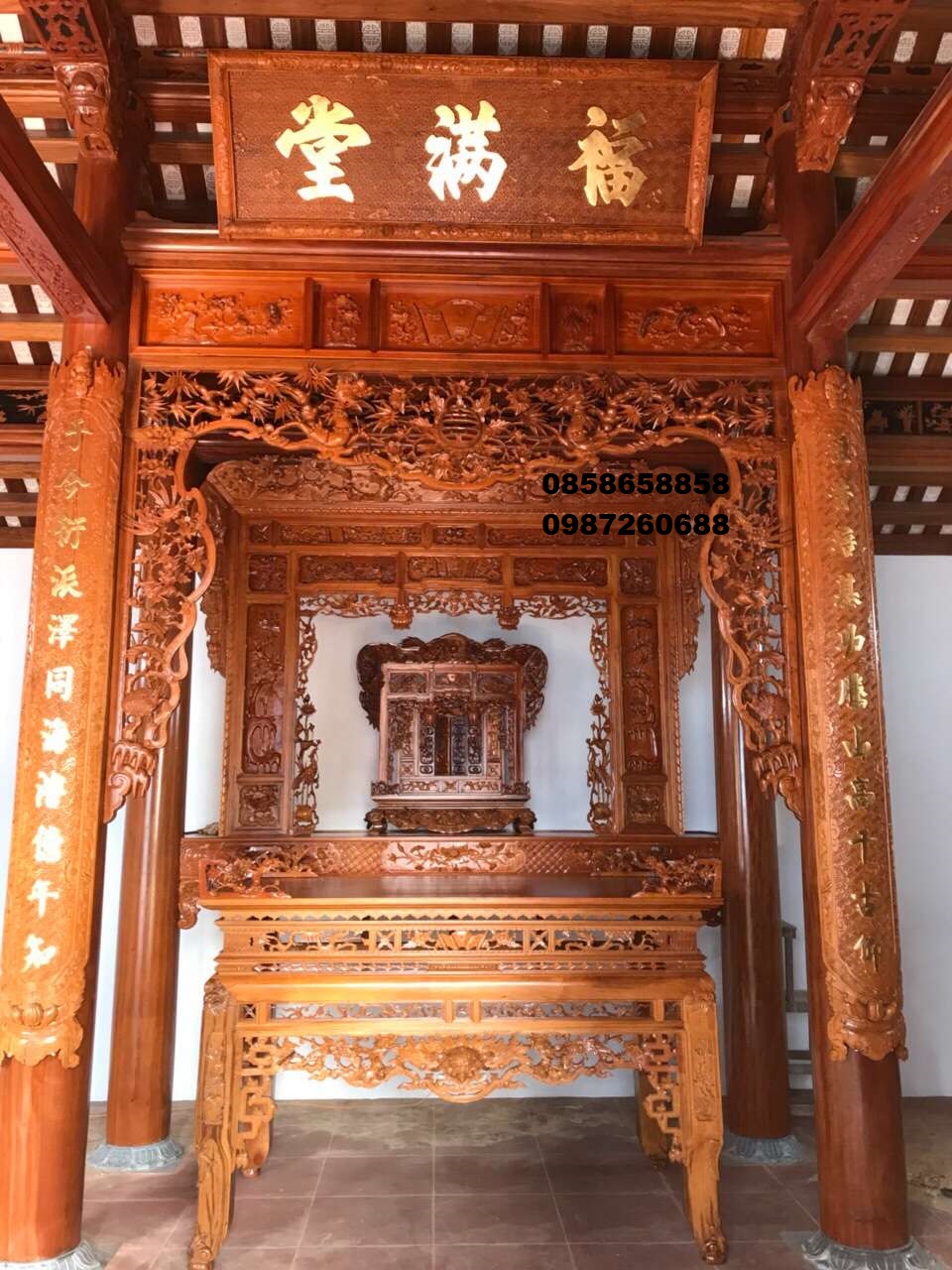 Cách bố trí ban thờ trong phòng khách