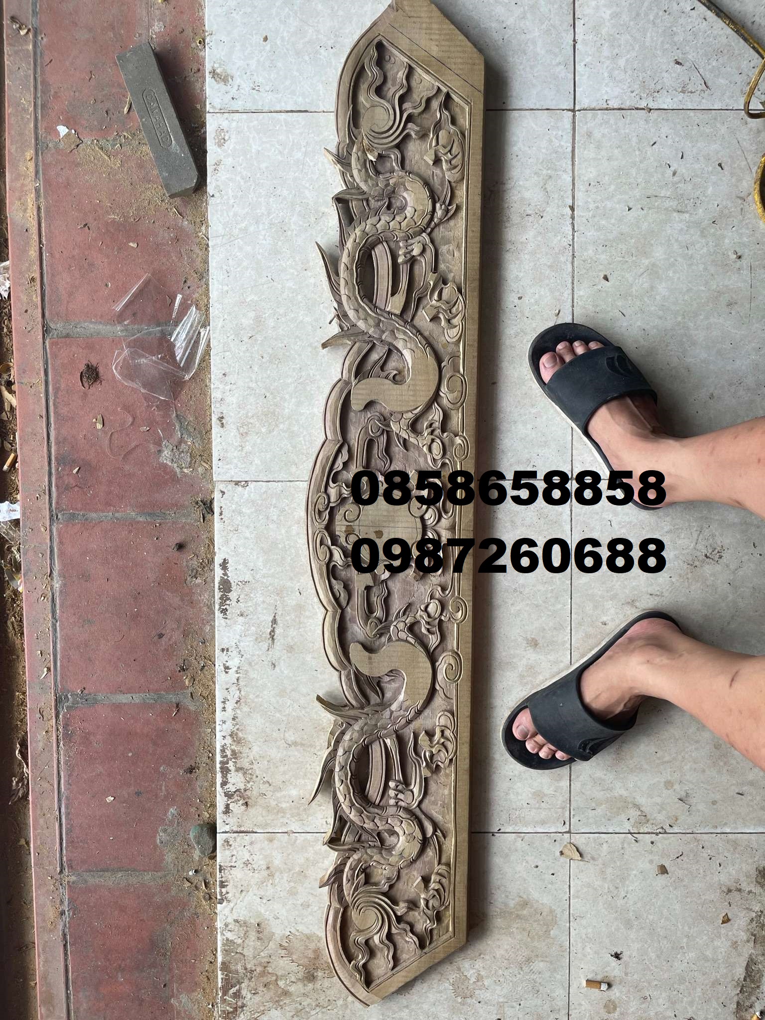 Hoành phi câu đối gỗ gụ