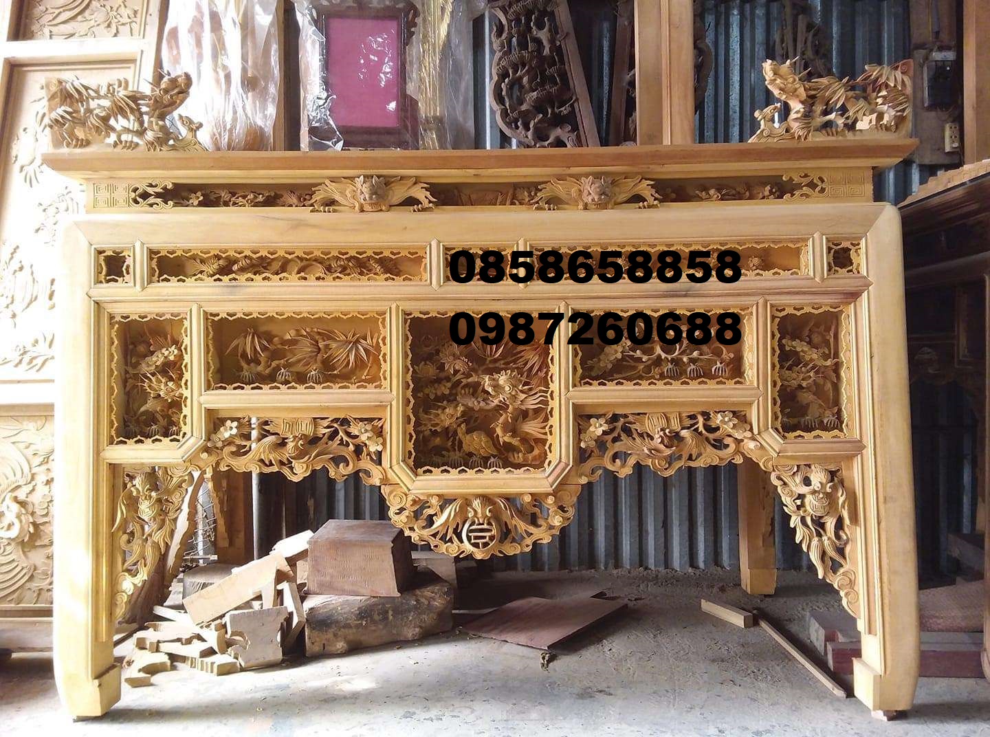 Cách bố trí bàn thờ trong phòng khách