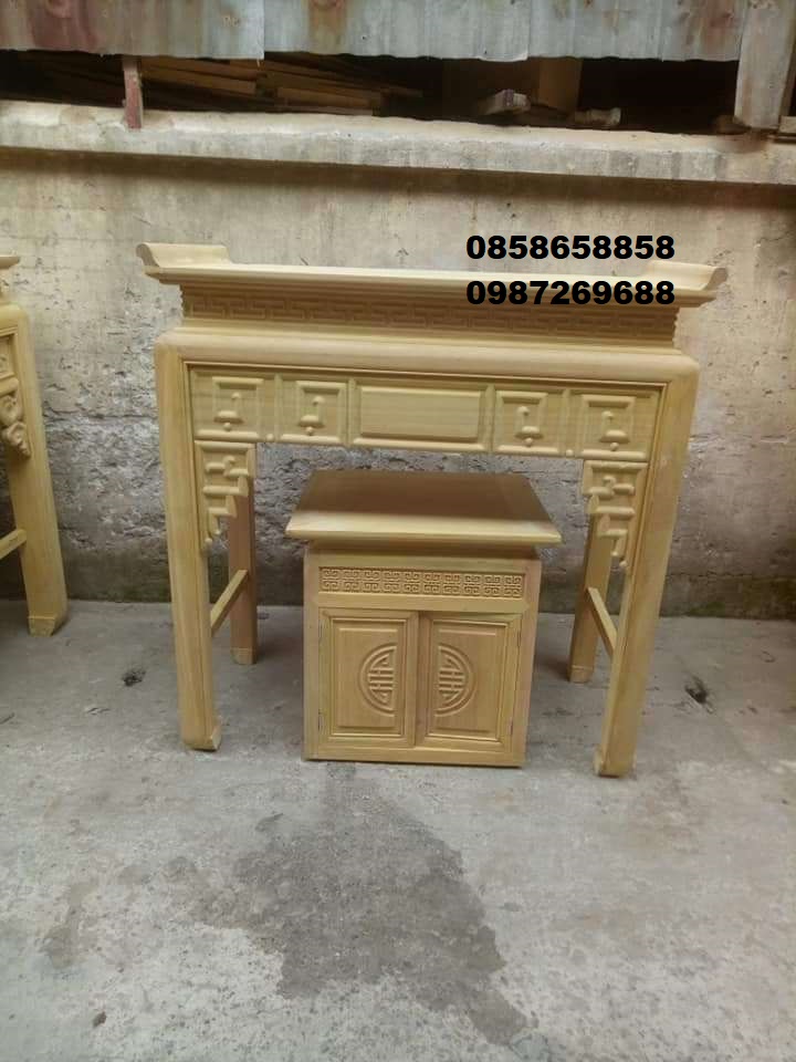 Mẫu sập thờ gỗ hương